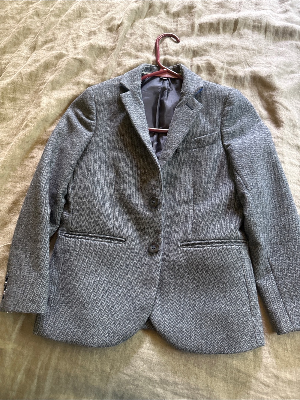 Crewcuts size 8 boys herringbone sports coat
